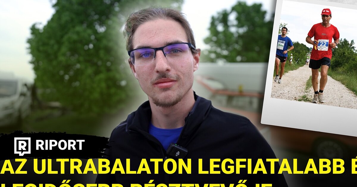 „Az egész családom próbált visszatartani, hát nem sikerült” –Az Ultrabalaton legidősebb és legfiatalabb indulójával beszélgettünk