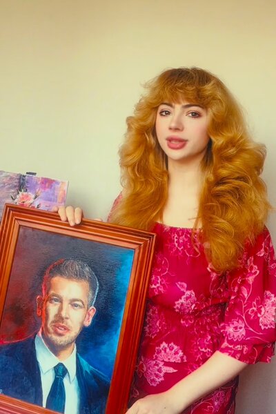 Opitz Barbi Magyar Pétert festette meg: különös videóval szállt be a ...