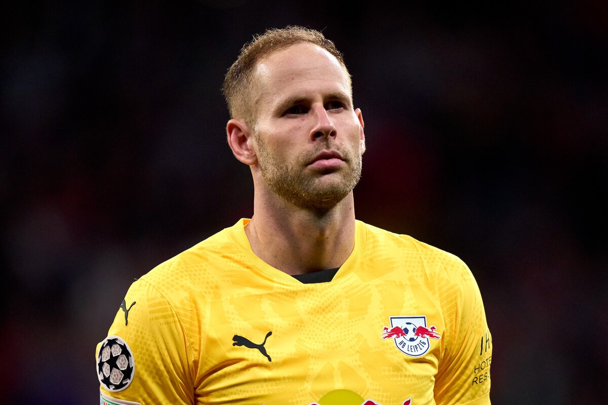 Gulácsi Péter a Leipzg Atletico Madrid elleni BL-meccsén