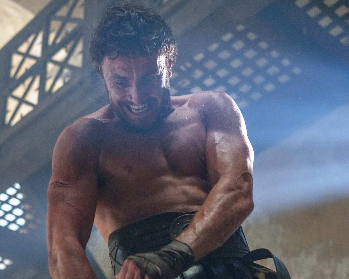 Paul Mescal a Gladiátor II. című filmben