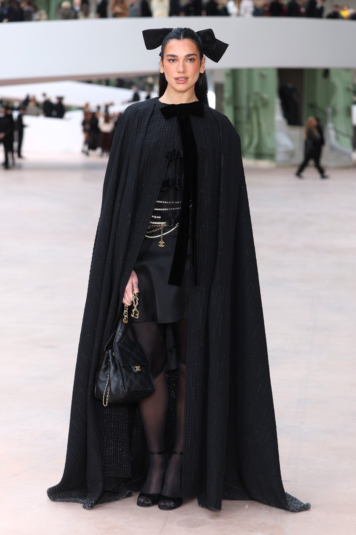 Dua Lipa részt vesz a Chanel Haute Couture 2025 tavaszi-nyári bemutatóján a Párizsi Divathét keretében 2025. január 28-án, Párizsban, Franciaországban. (Fotó: )