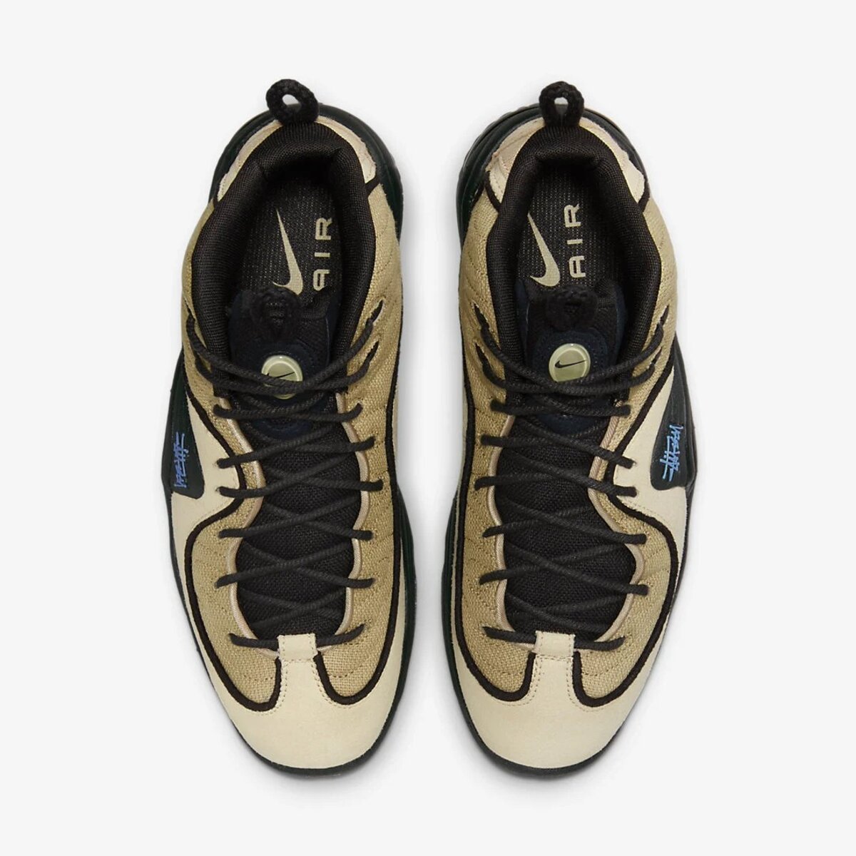 Stussy x Nike Air Penny 2 "Fossil"