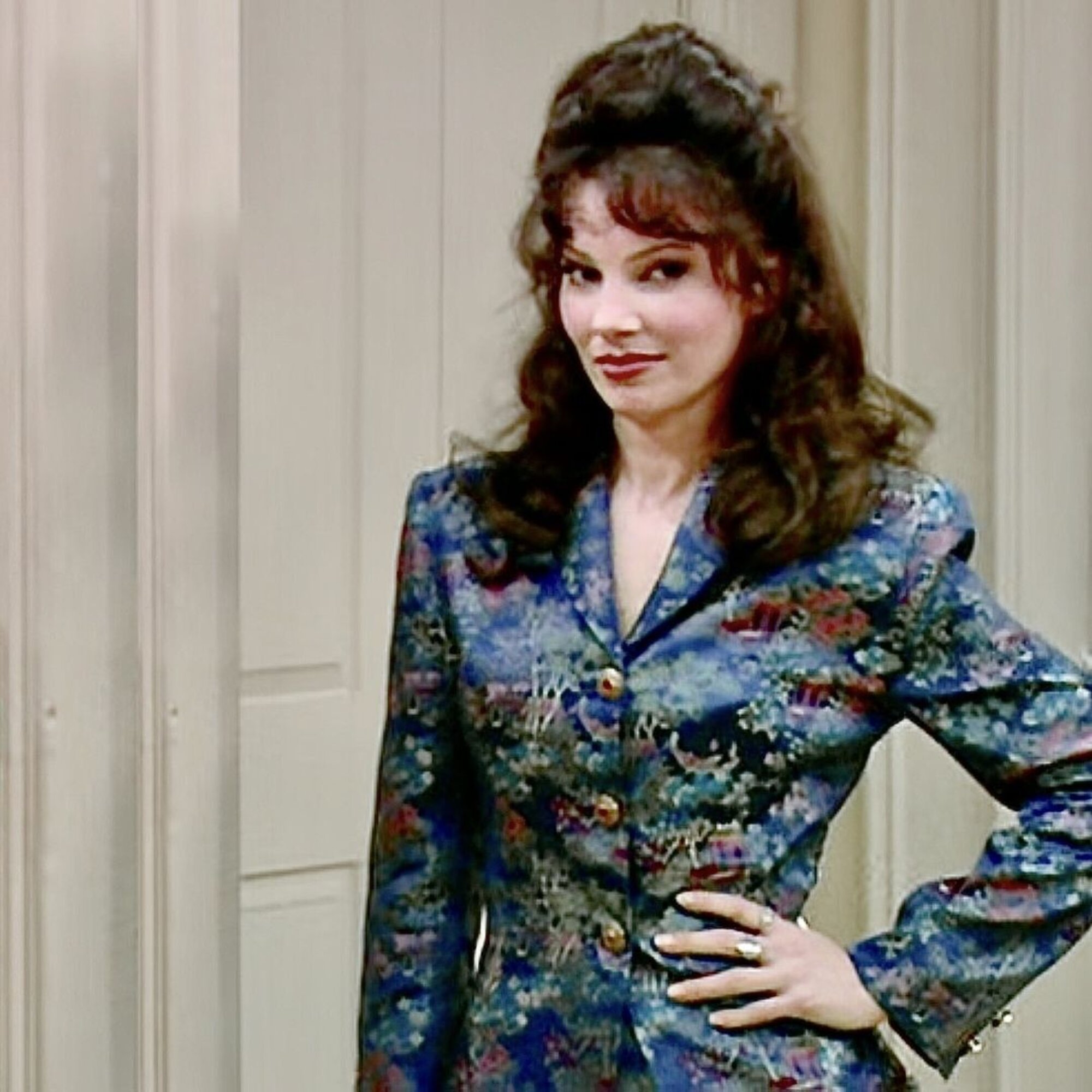 Fran Drescher, mint Fran Fine a Dadus cíű sorozatban.