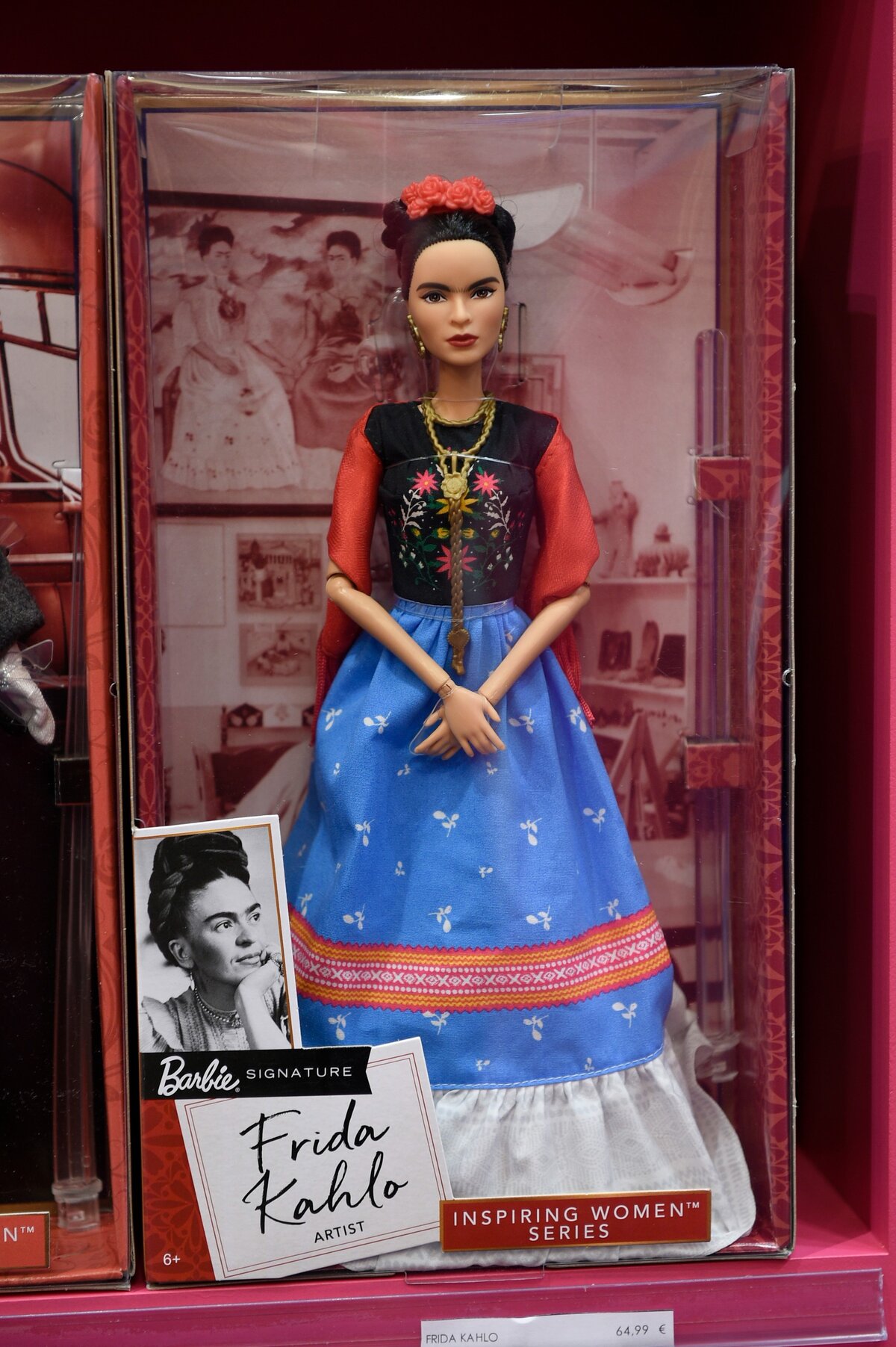 Frida Kahlo a Barbie inspiráló nőkről szóló sorozatából