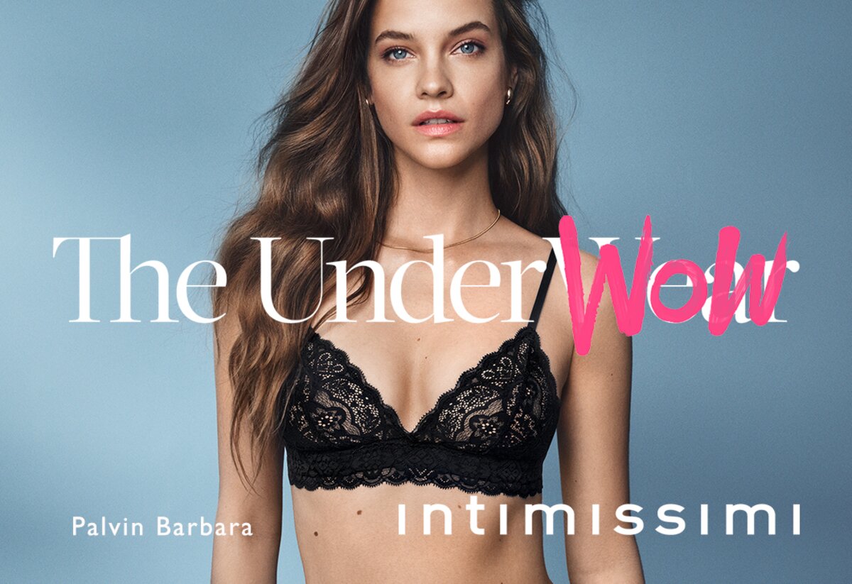 Palvin Barbara az Intimissimi új arca