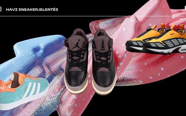 Havi sneakerjelentés: Burgundi lila, térdgyilkos futócipő és a nagyi kanapéja inspirálta a júliusi felhozatalt
