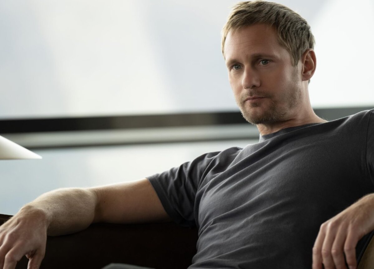 Alexander Skarsgård a Successionben.