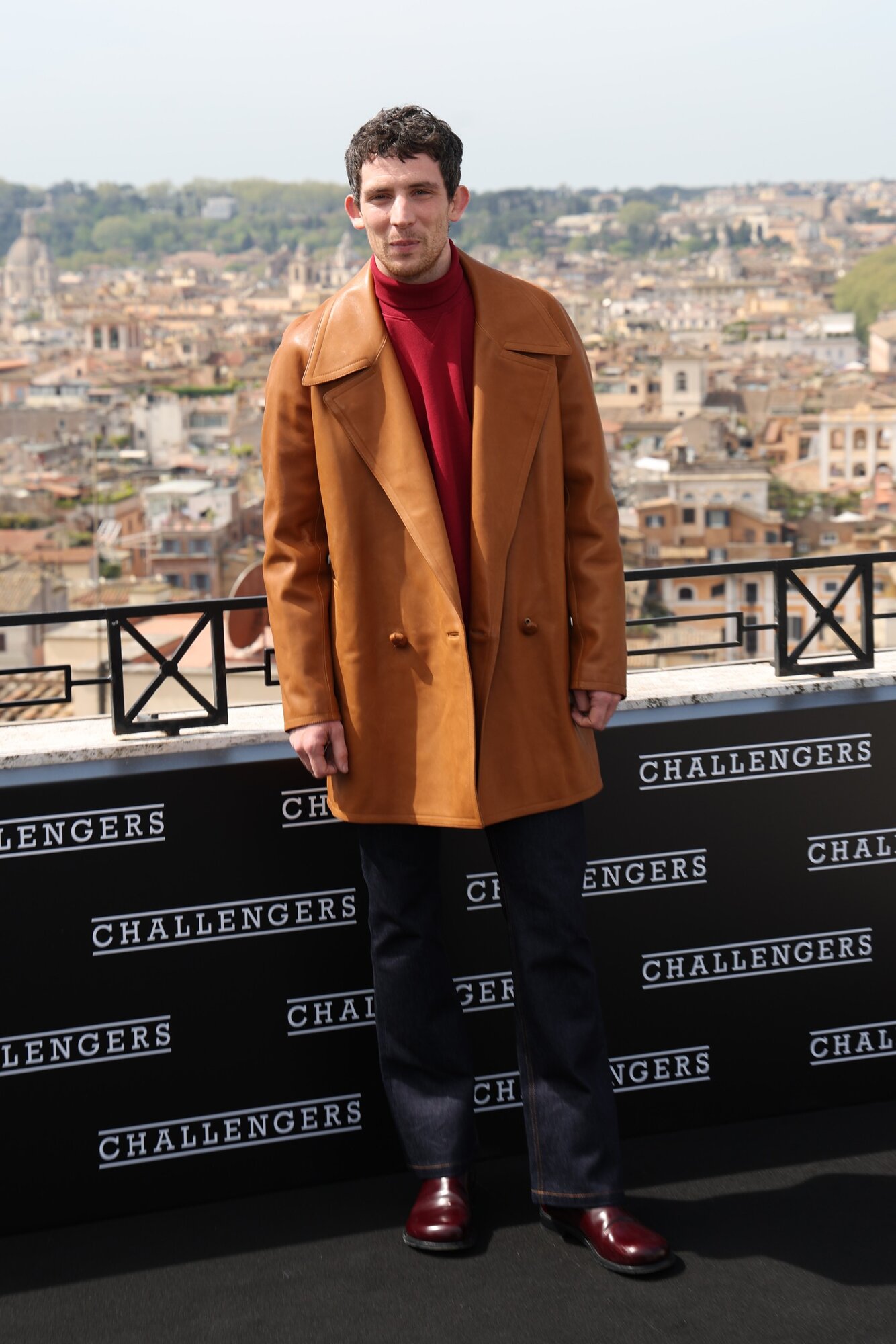  Josh O'Connor a "Challengers" című film bemutatóján a Hotel Hasslerben 2024. április 08-án Rómában, Olaszországban. (Fotó: Vittorio Zunino Celotto/Getty Images)