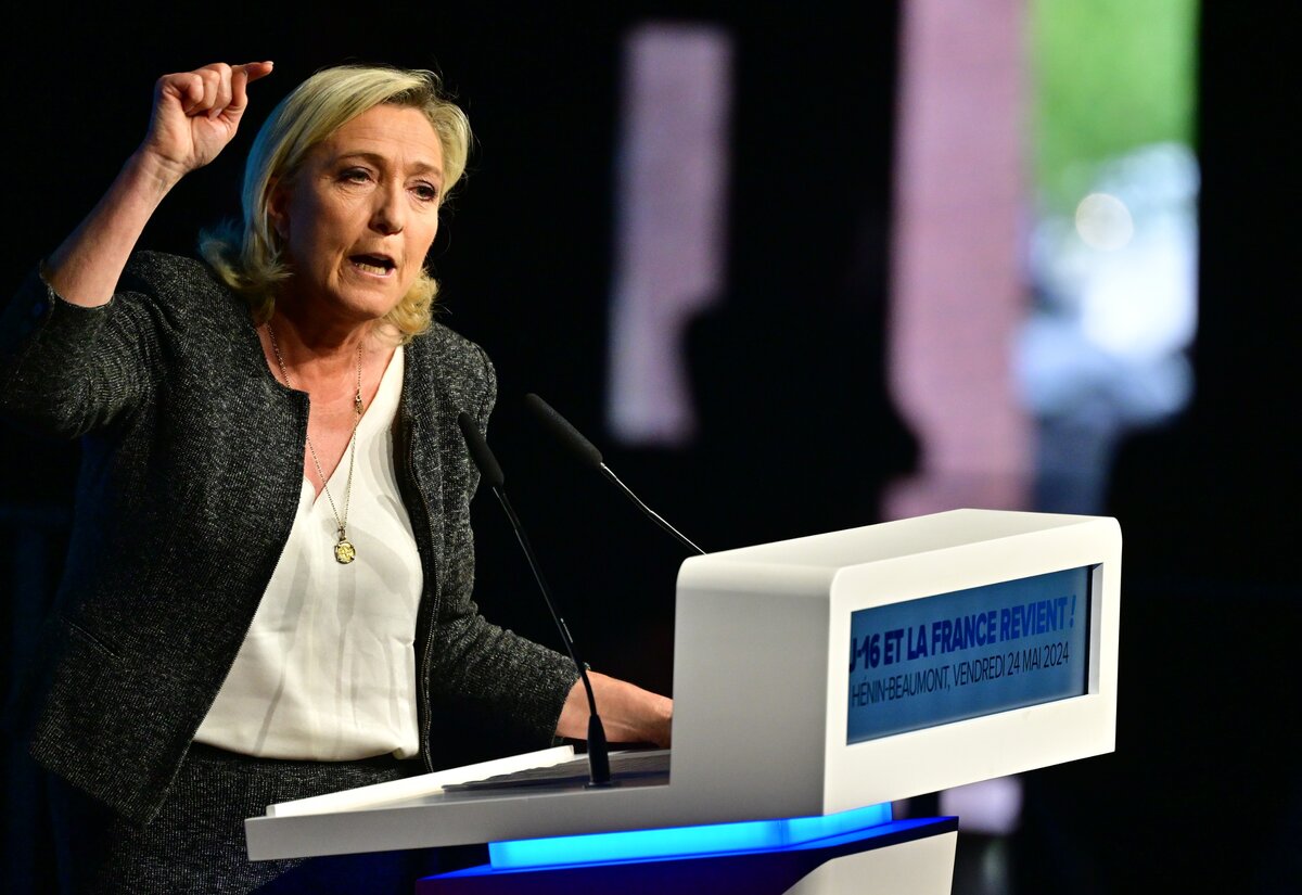Marine Le Pen 2024 májusában