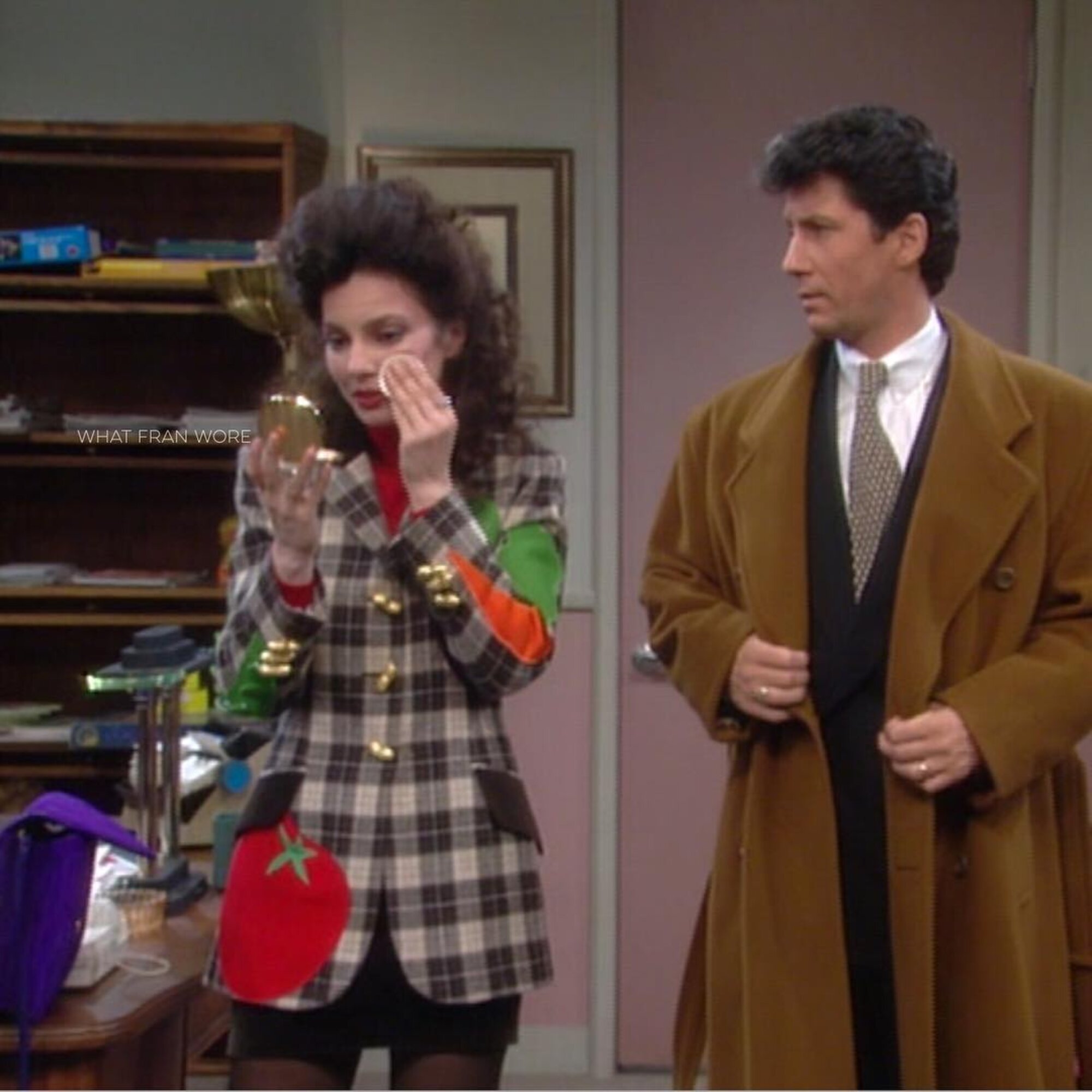 Fran Drescher Fran Fine-ként a Dadus című sorozatban.