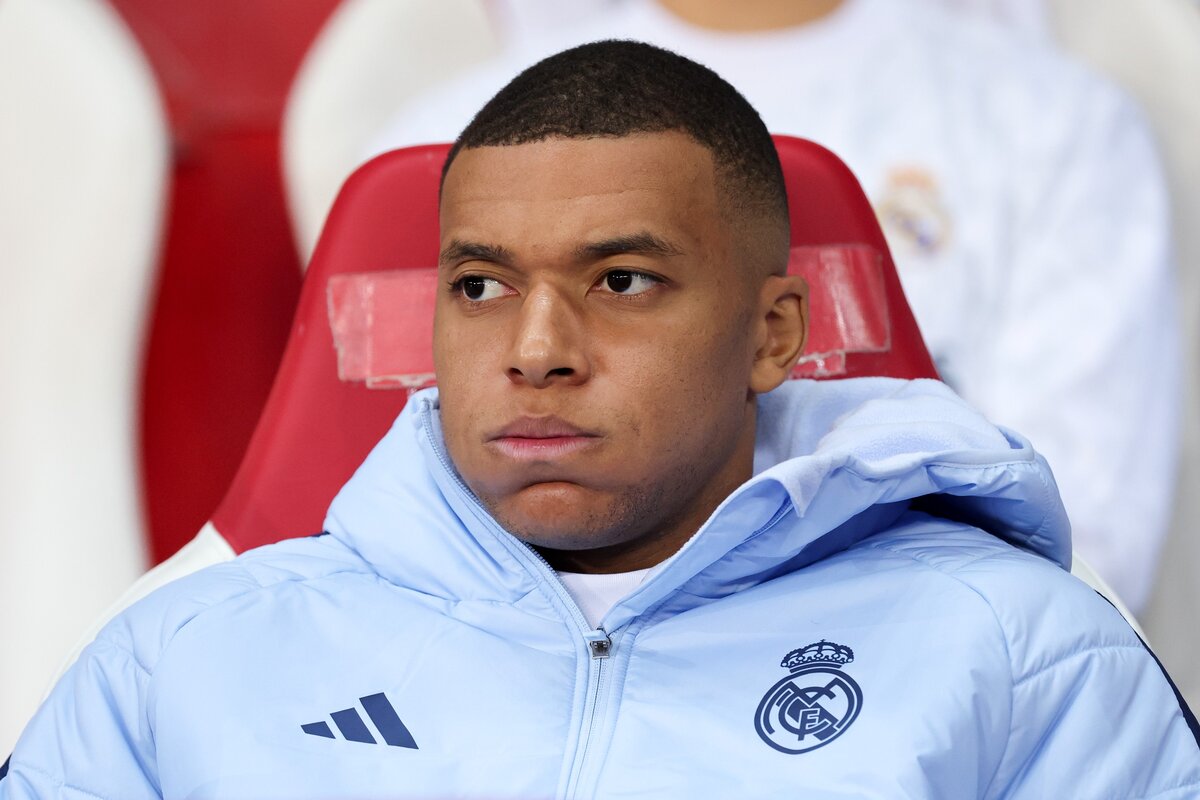 Kylian Mbappé 2024. október 2-án, a Real Madrid Lille elleni barátságos meccsén