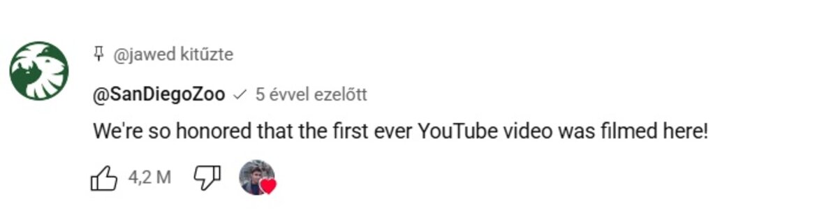 YouTube komment