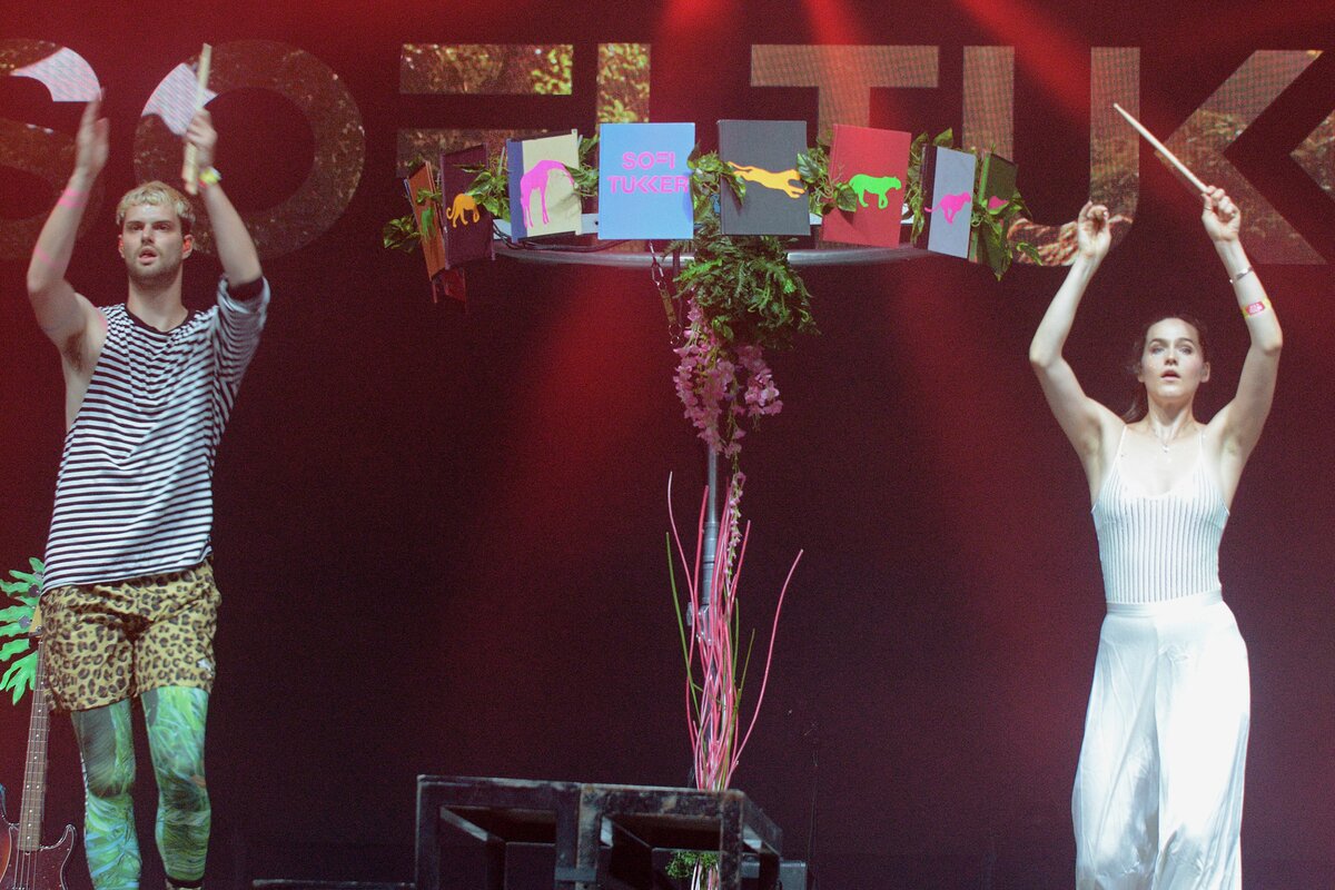 Sofi Tukker a 2018-as Sziget Fesztiválon