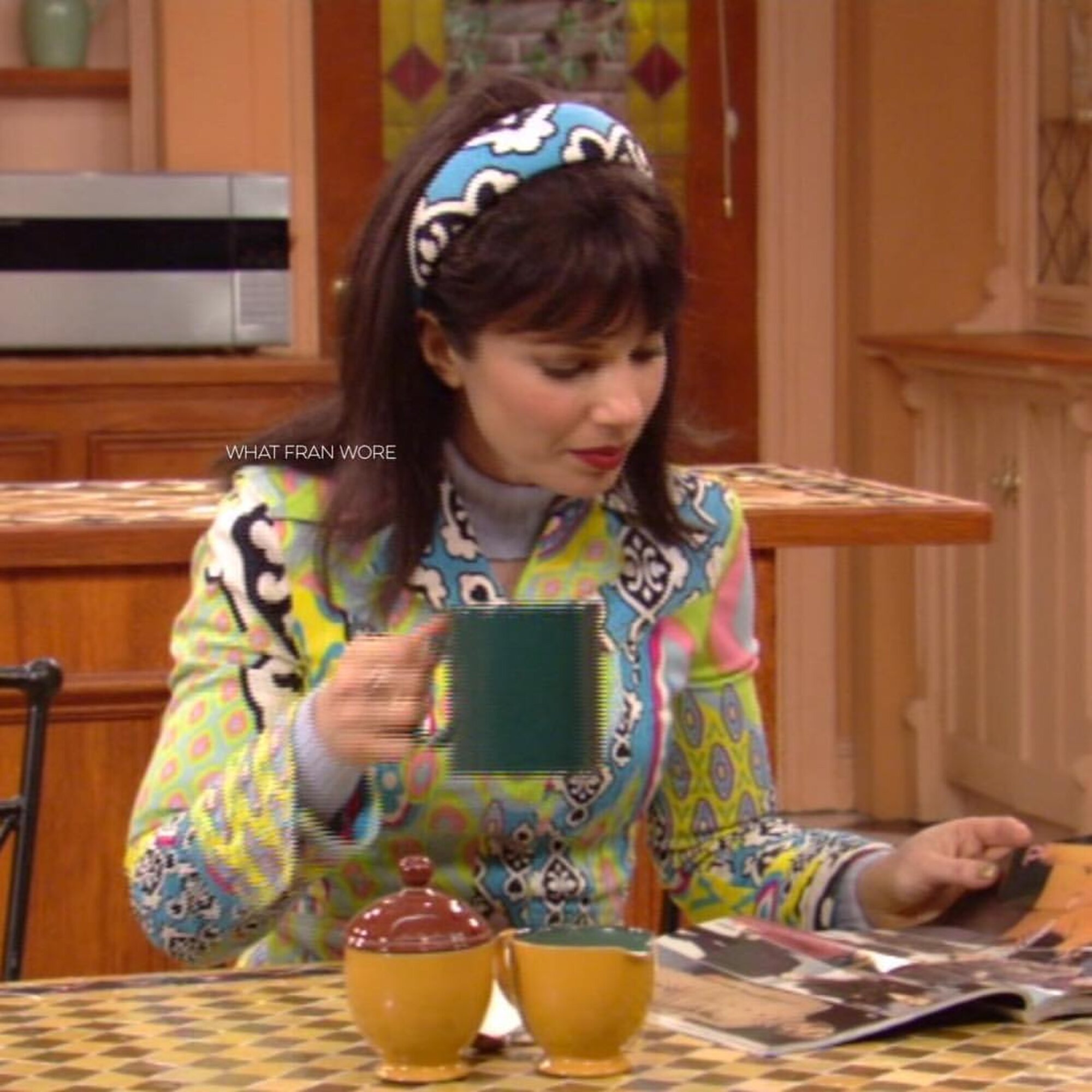 Fran Drescher Fran Fine-ként a Dadus című sorozatban.