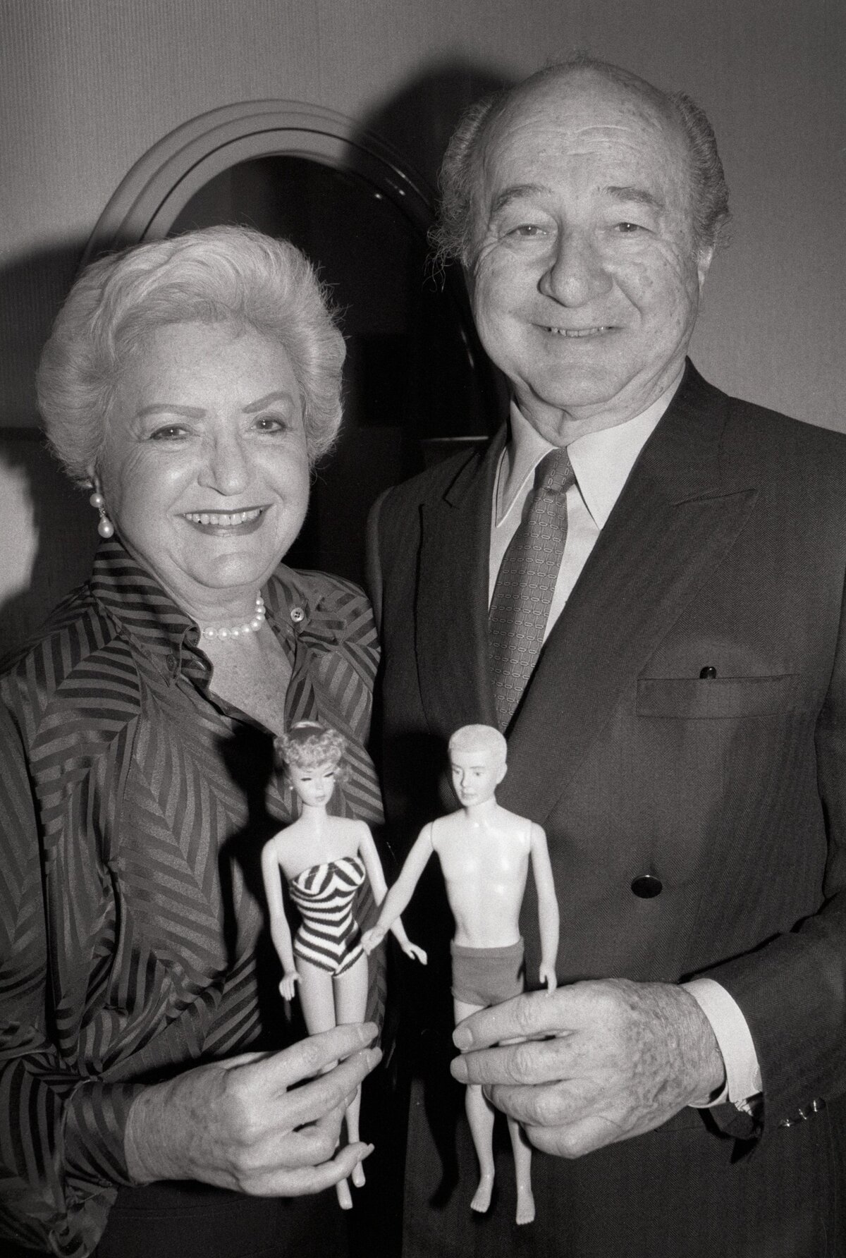 Ruth és Elliott Handler , a pár, akik 1959-ben bemutatták a Barbie babát