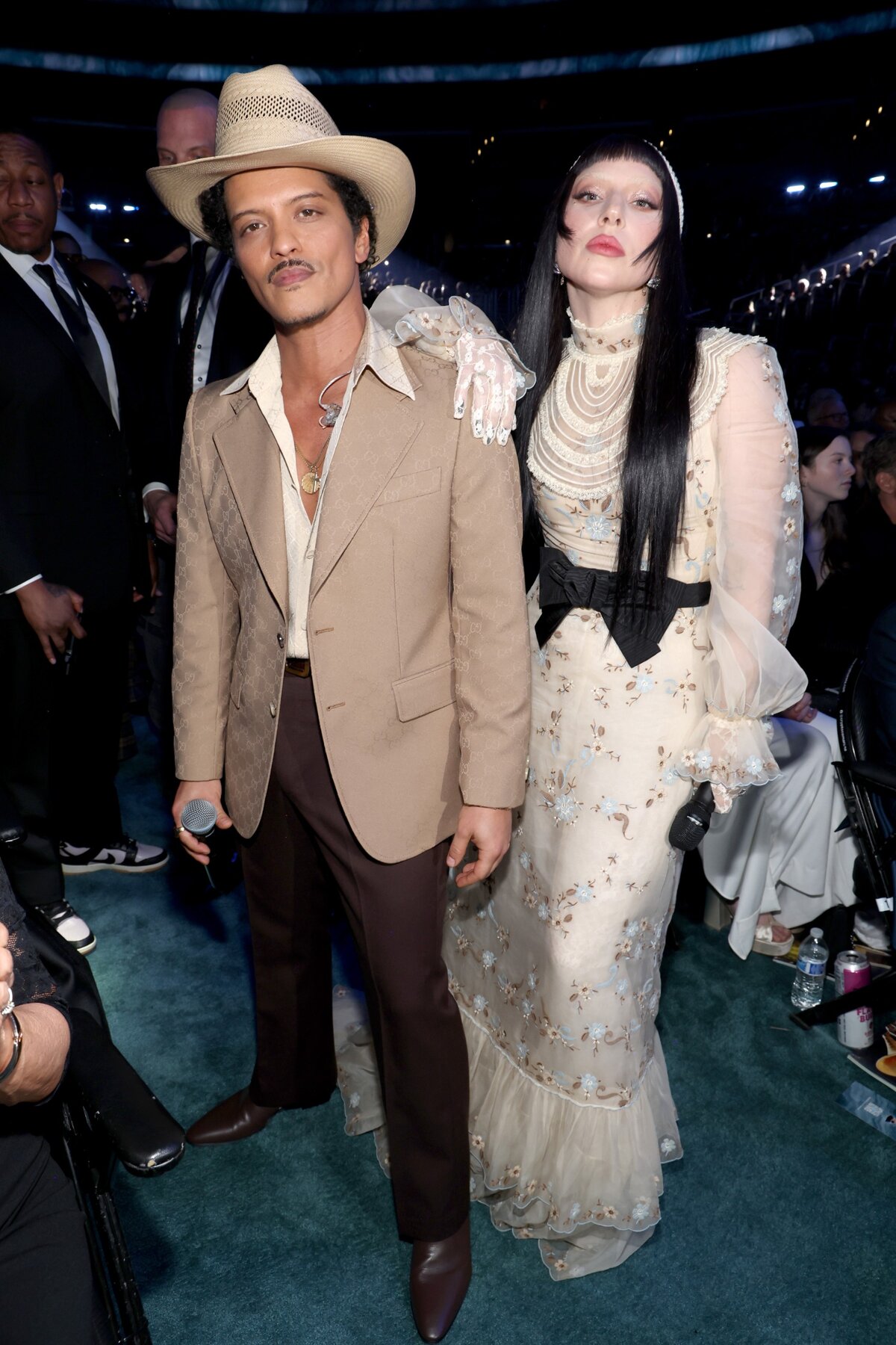 Lady Gaga, Bruno Mars a 67. GRAMMY-díjátadón a kaliforniai Los Angelesben, a Crypto.com Arénában 2025. február 2-án. (Fotó: )