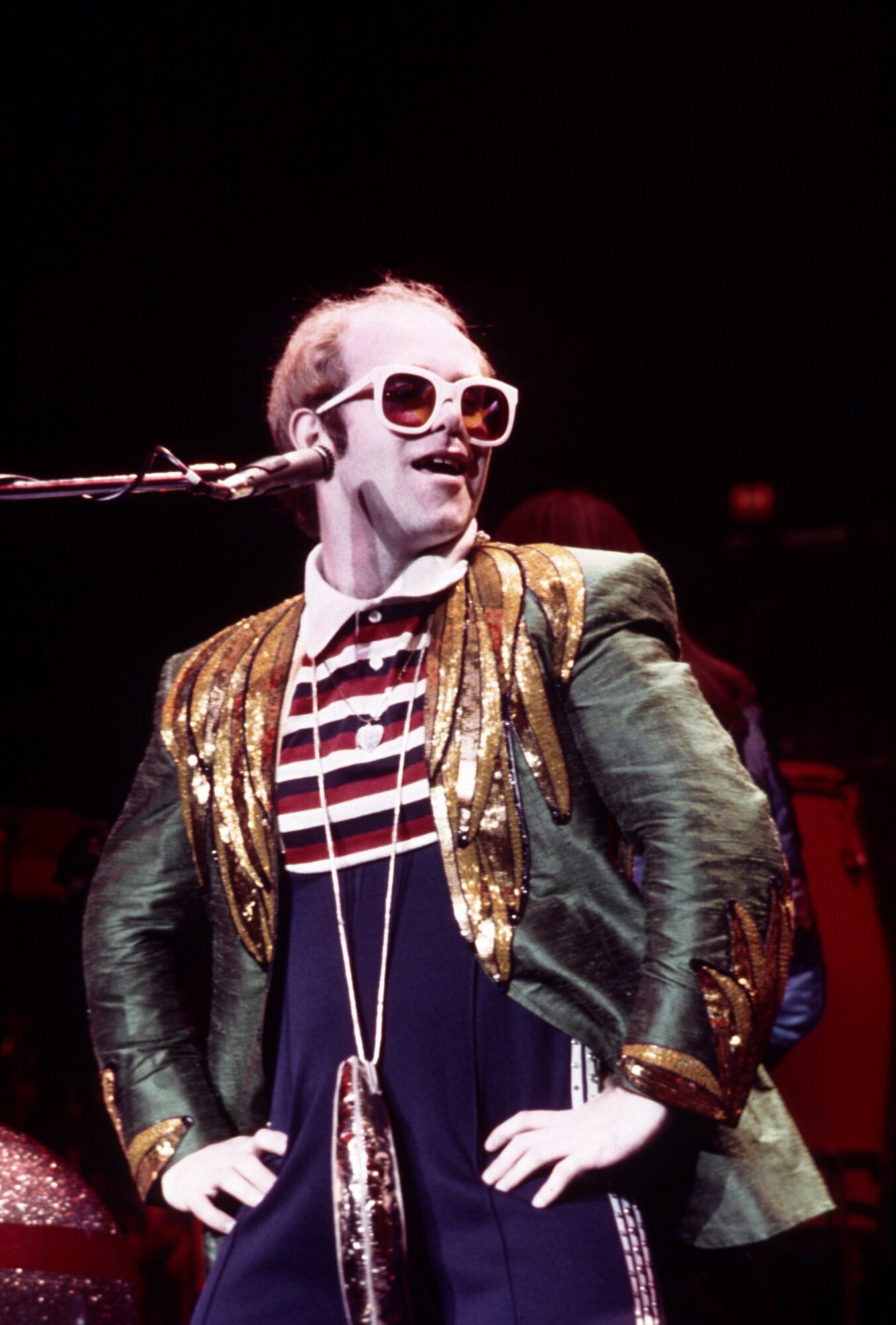 Elton John koncerten 1977 körül.