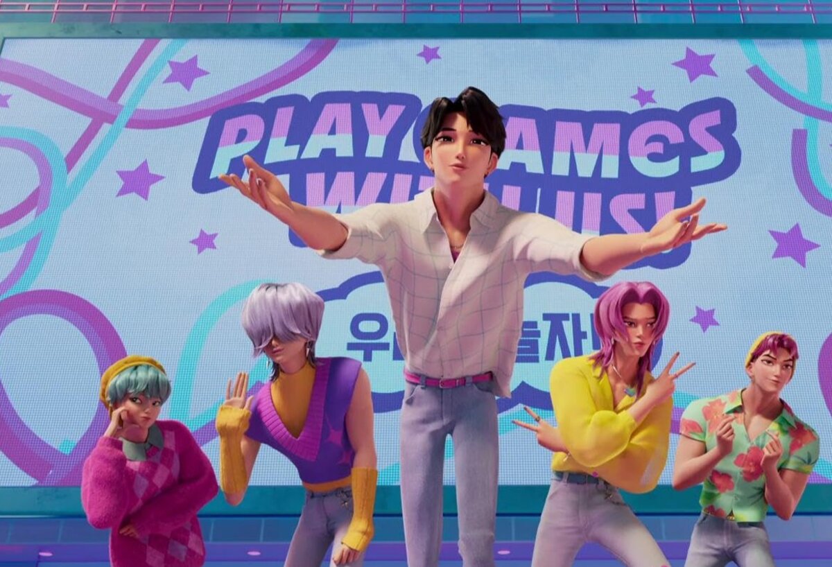 Részlet a K-pop démonvadászok című filmből.