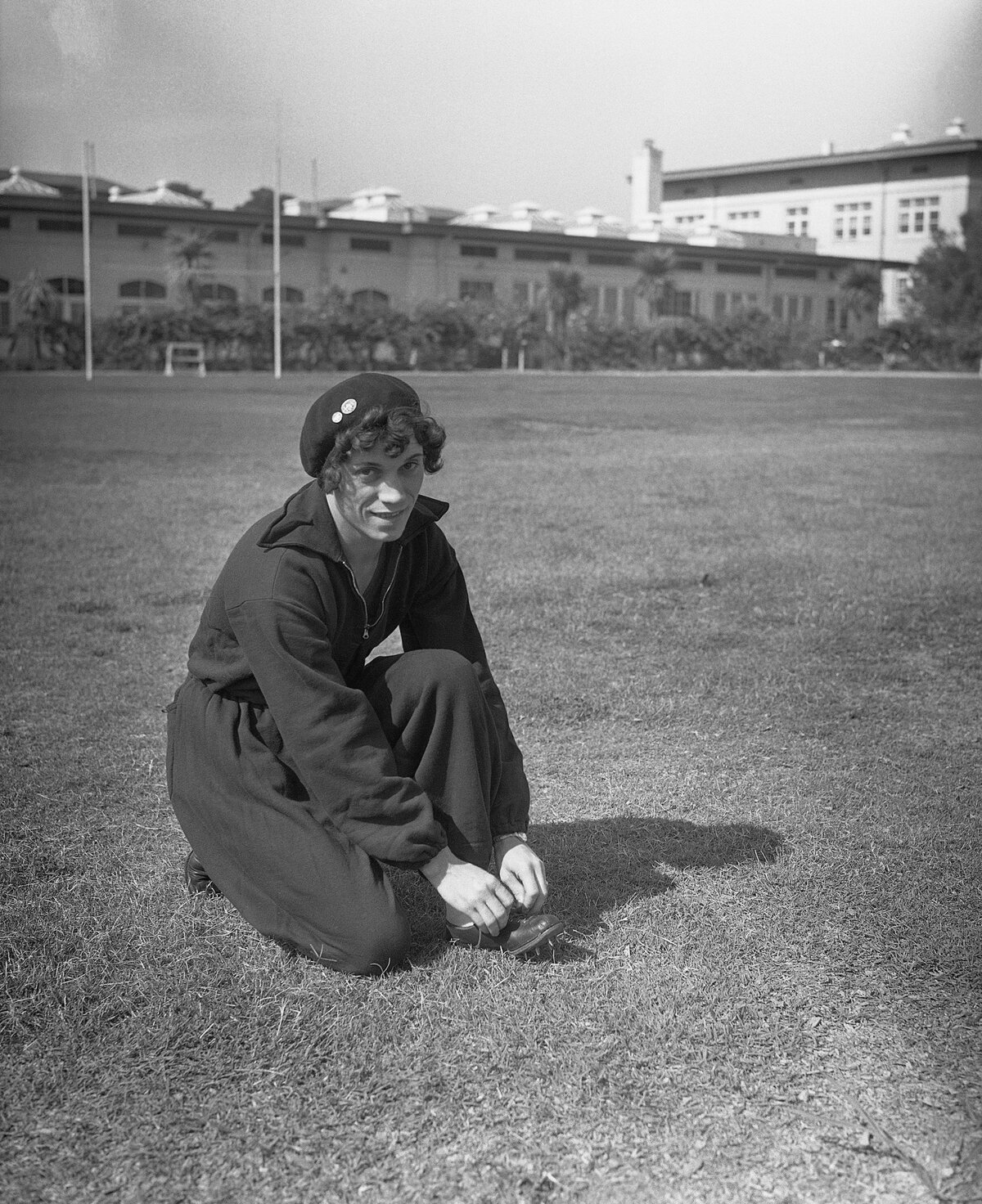 Stella Walsh (született Stanisława Walasiewicz) az 1932-es olimpiára való felkészülés során