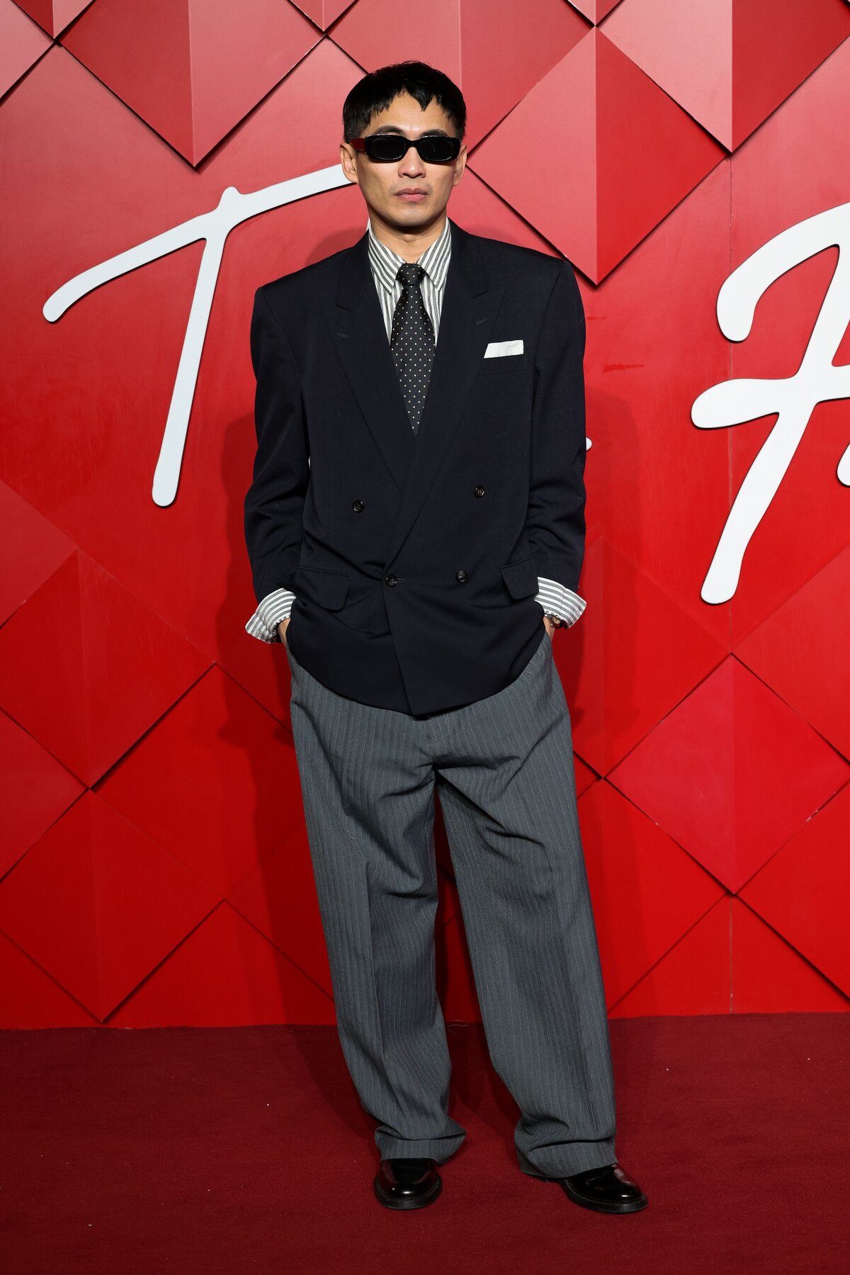 Han Chong a The Fashion Awards 2024 díjátadón, a Royal Albert Hallban, Londonban, Angliában, 2024. december 2-án.