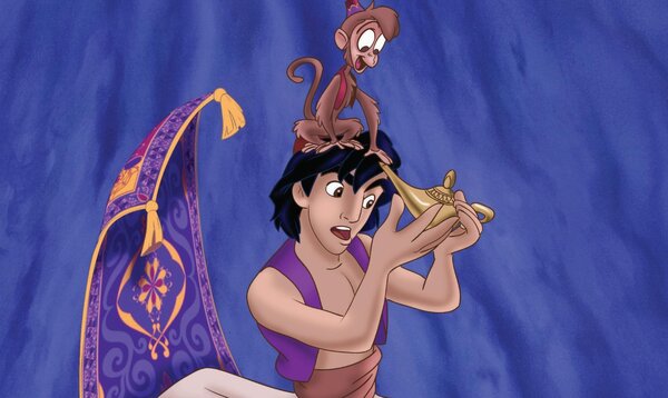 Mi a neve a majomnak, aki elkísérte Aladdint a kalandjai során?