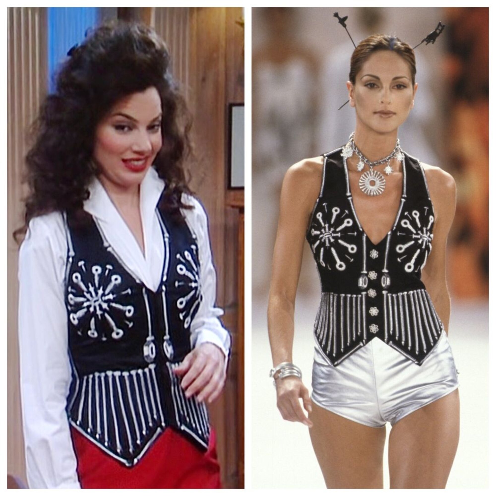 Fran Drescher, mint Fran Fine a Dadus cíű sorozatban.