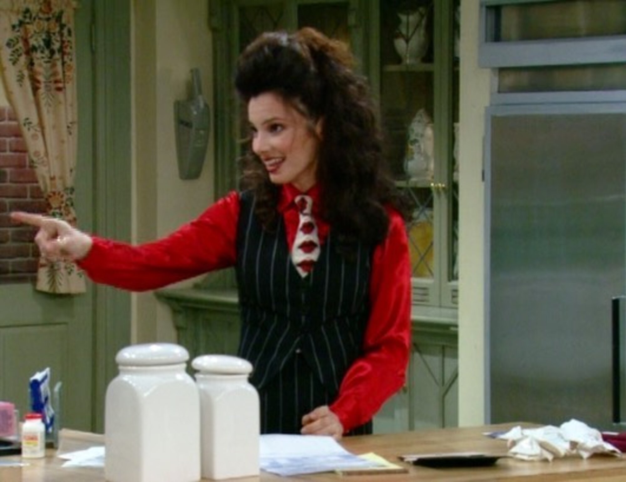 Fran Drescher Fran Fine-ként a Dadus című sorozatban.
