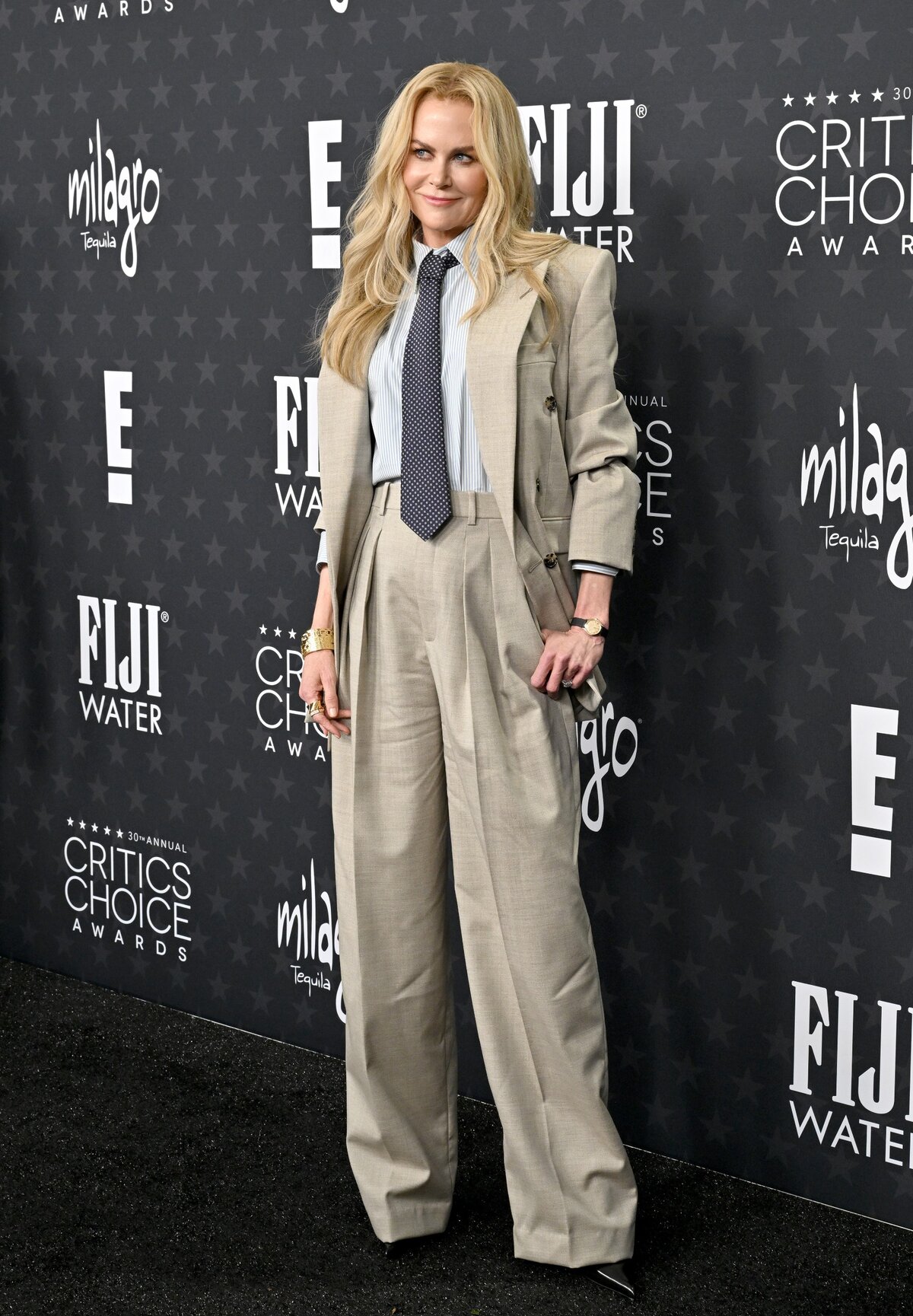 Nicole Kidman a 2025-ös Critics Choice Awards-on február 7-én, 2025-ben.