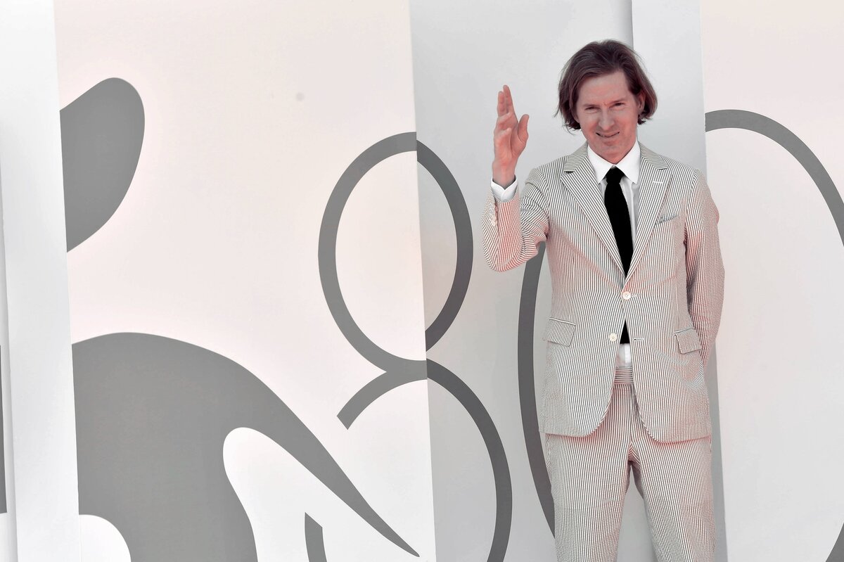 Wes Anderson 2023 szeptemberében, a velencei filmfesztiválon