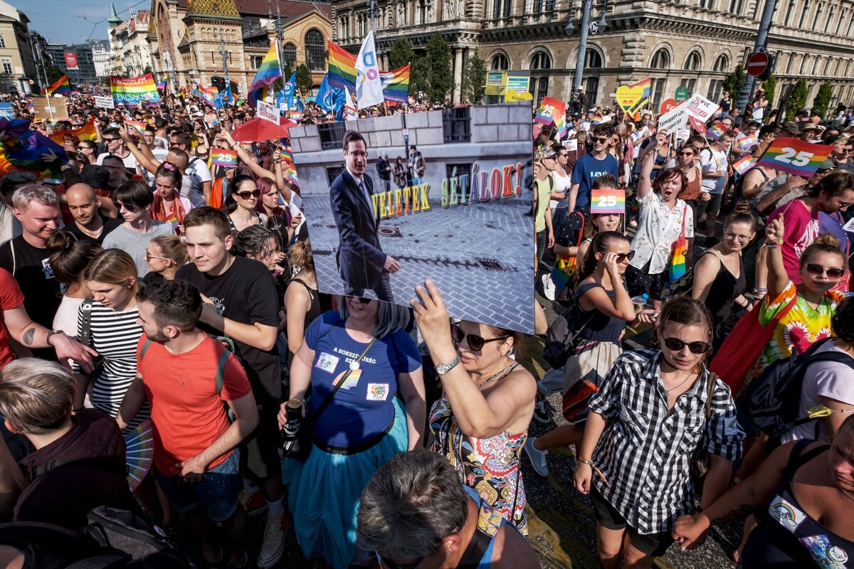 Fotó a 2021-es Budapest Pride-ról