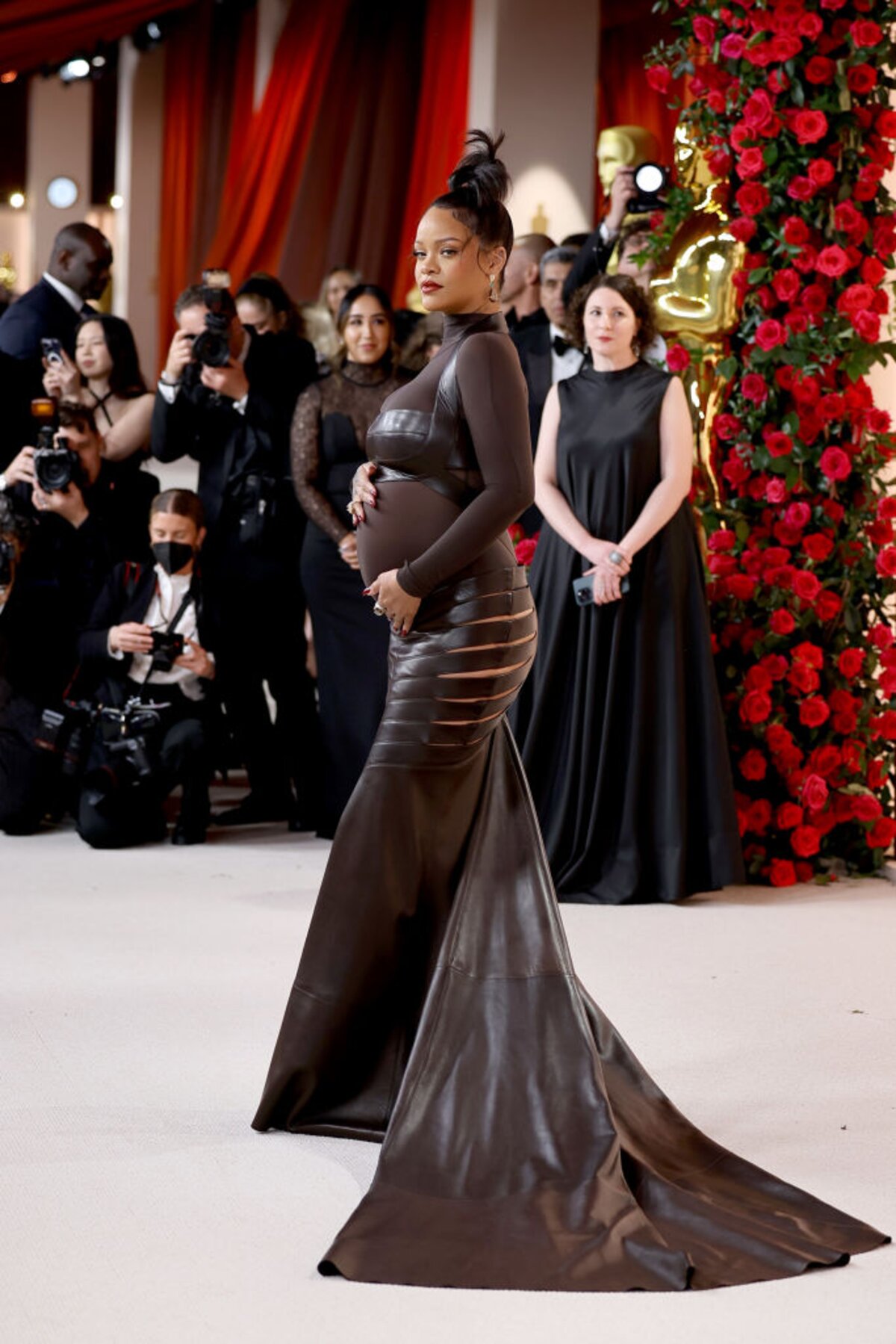 Rihanna Maison Alaïa-ban mutatta meg magát.