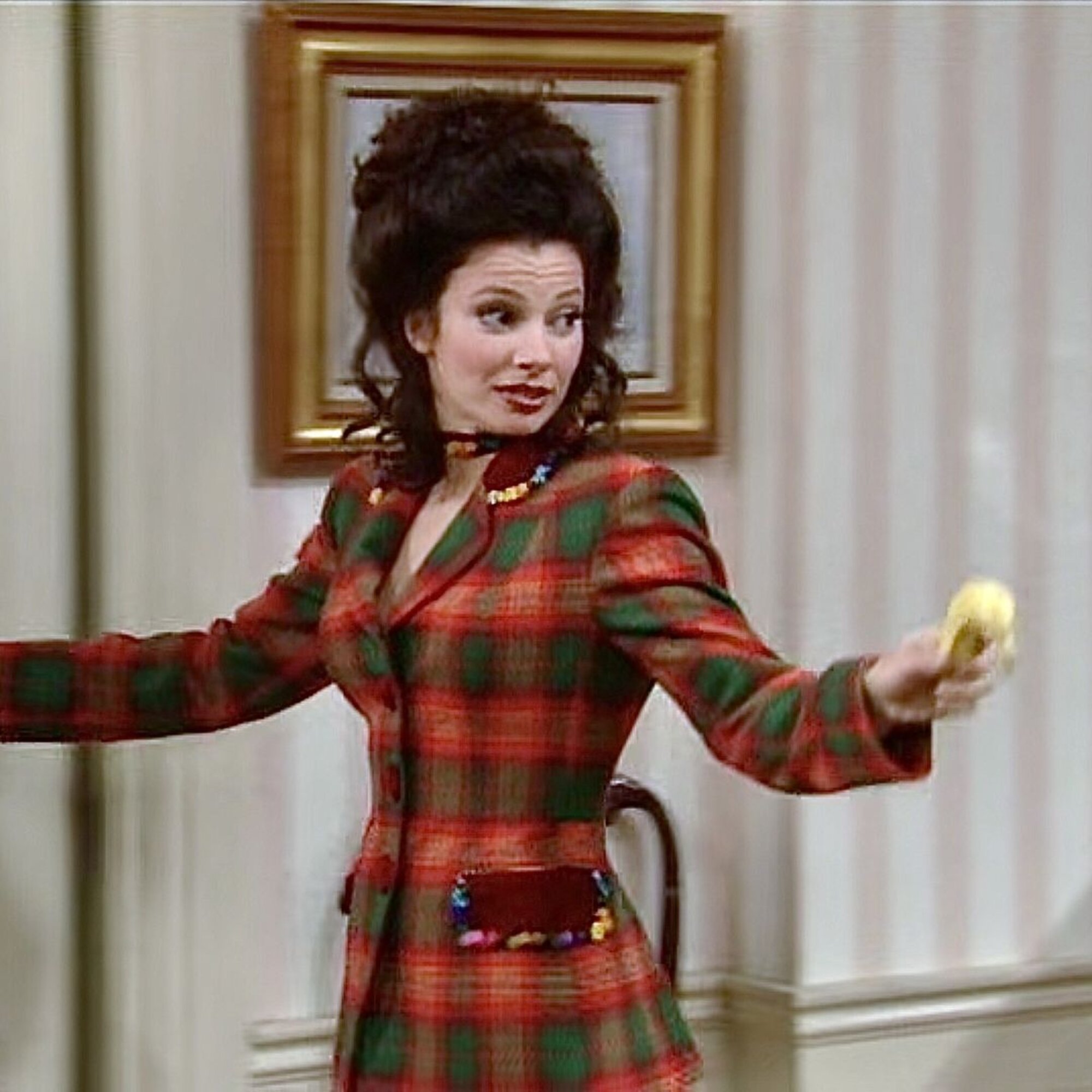 Fran Drescher, mint Fran Fine a Dadus cíű sorozatban.