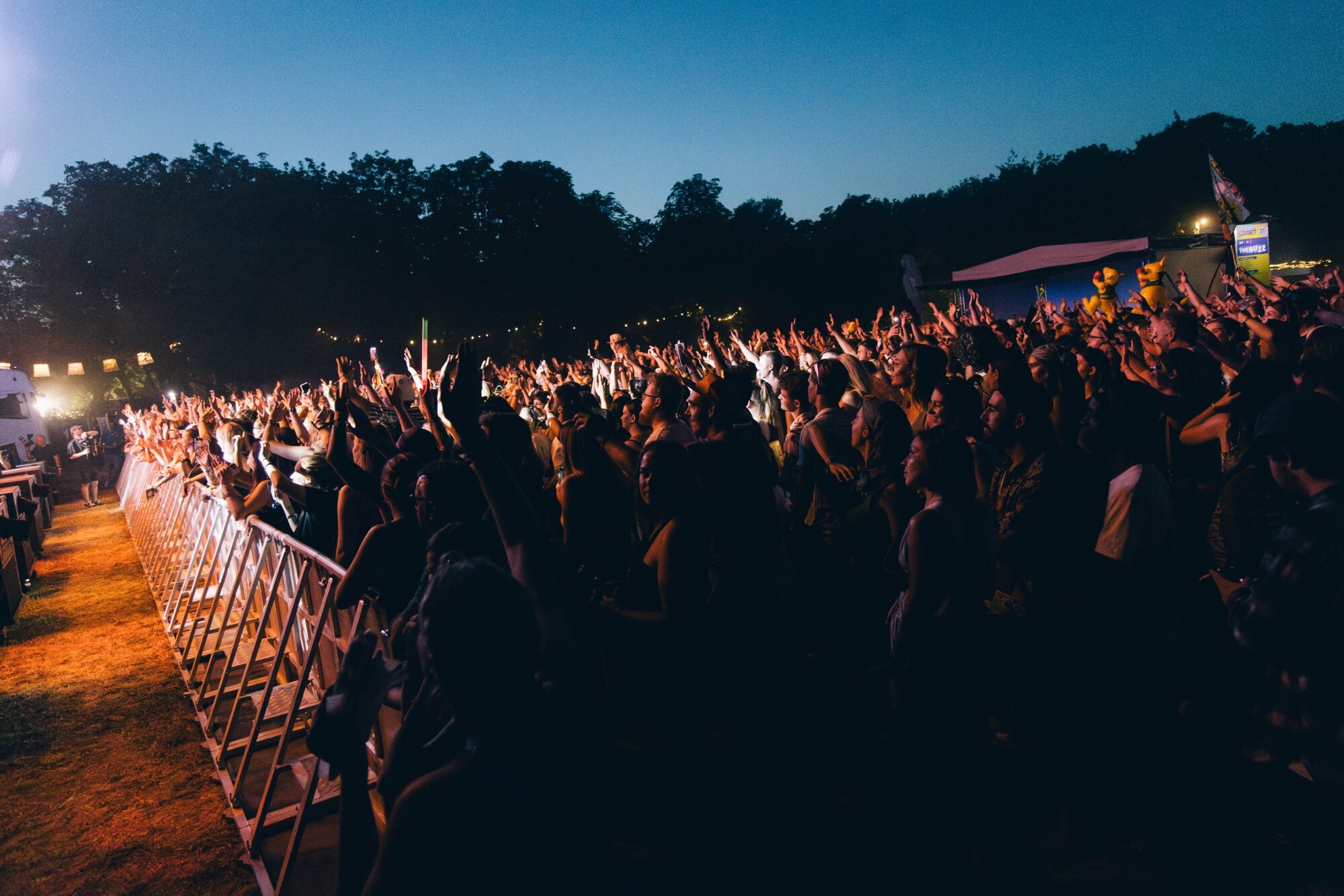 A Sziget első napja