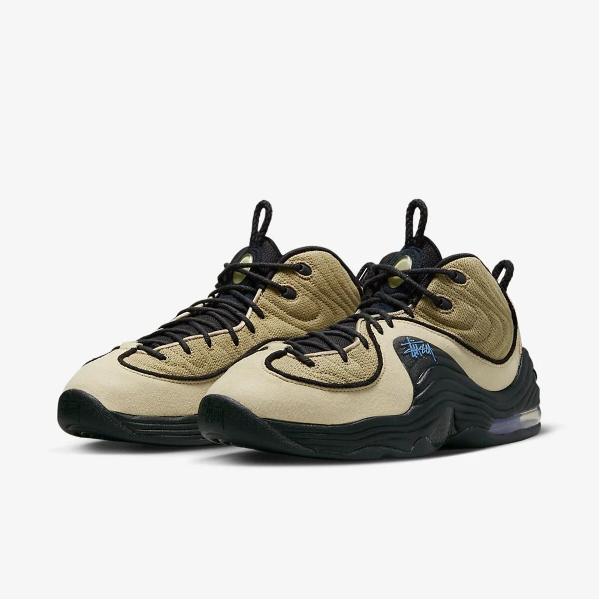 Stussy x Nike Air Penny 2 "Fossil"
