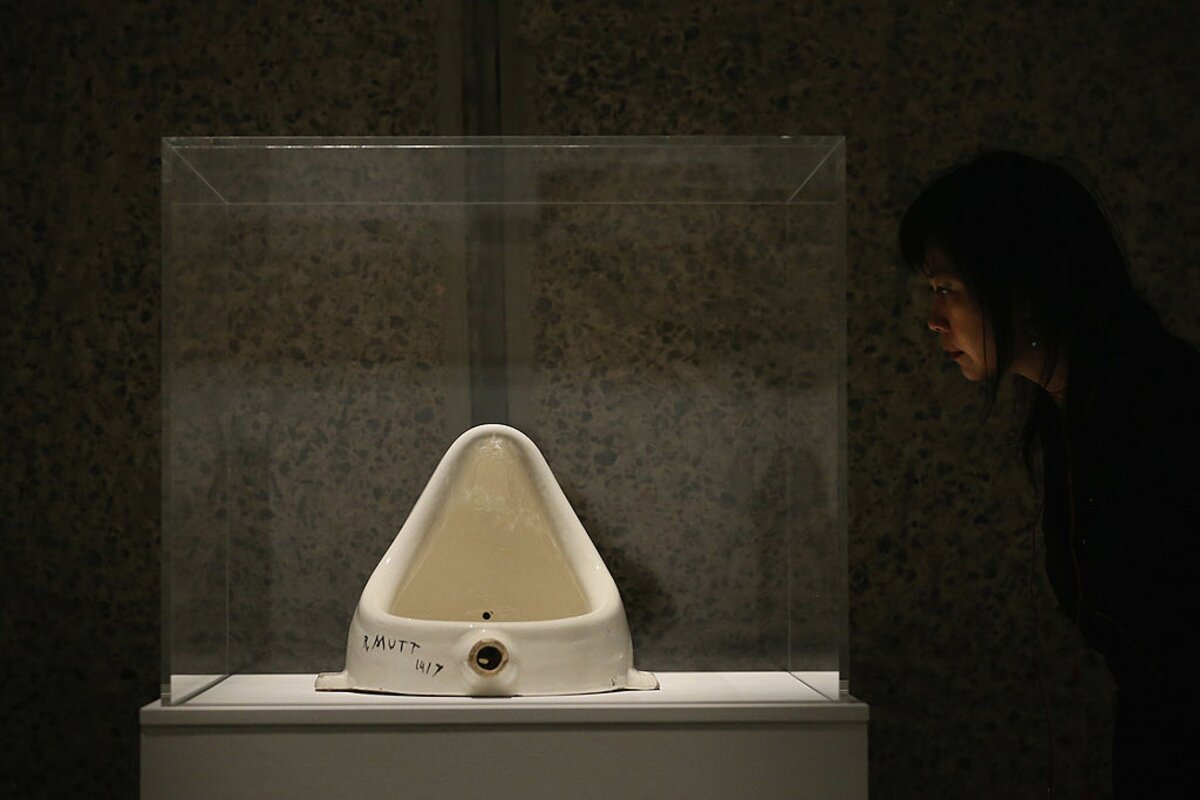 Marcel Duchamp - Fountain, művészet