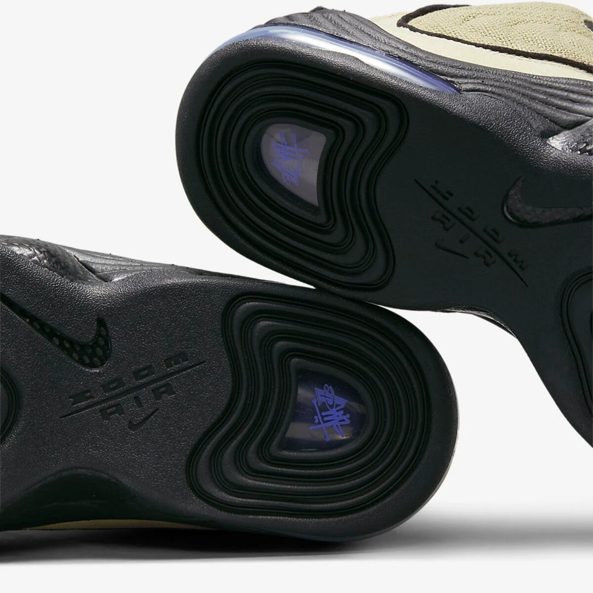 Stussy x Nike Air Penny 2 "Fossil"