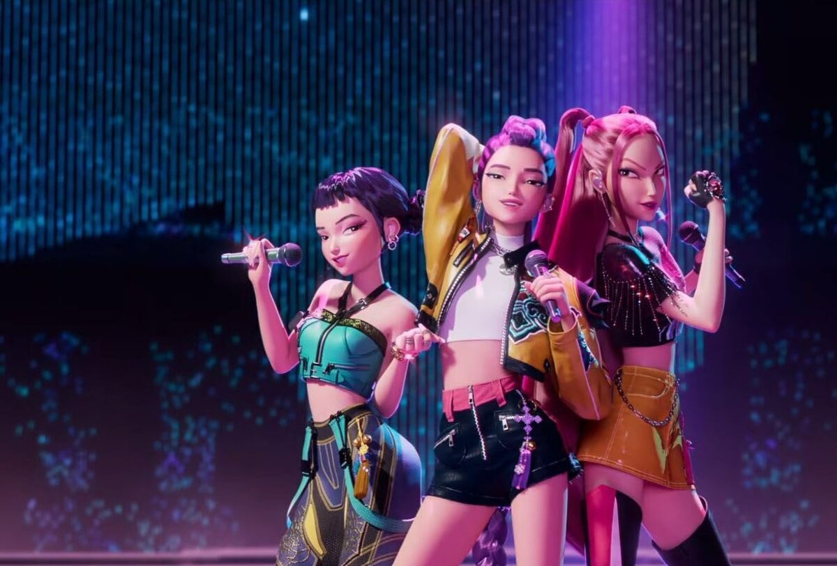 Részlet a K-pop démonvadászok című filmből.