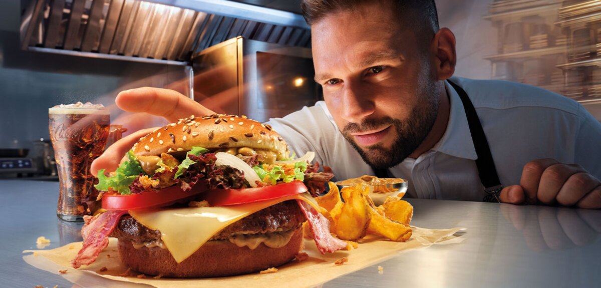 Rácz Jenő a McDonald's új arca