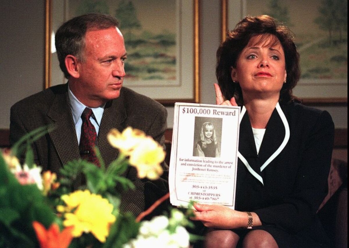 John Ramsey és Patsy Ramsey, JonBenét Ramsey szülei.