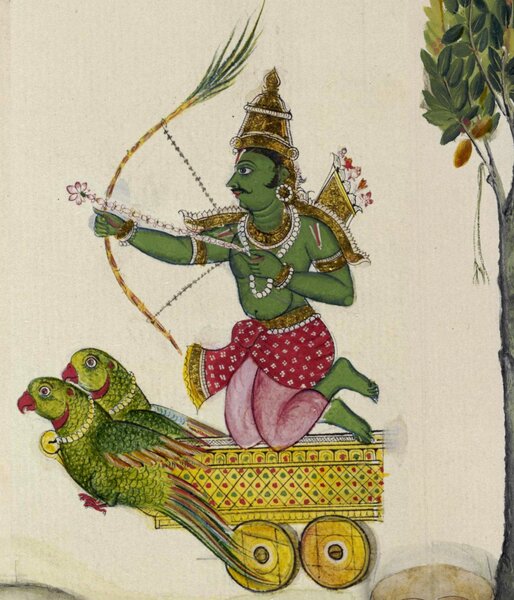 Ki a szerelem istene az ősi hindu mitológiában? 