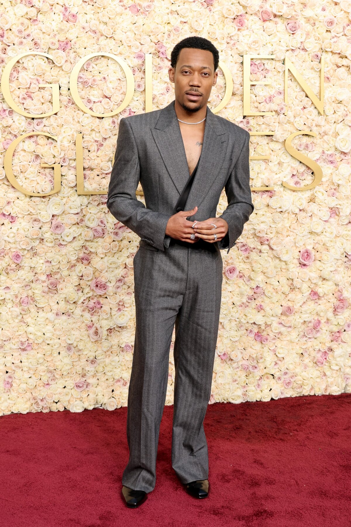 Tyler James Williams a 82. Golden Globe Awards díjátadó 2025. január 5-én, in Beverly Hills-ben, Kaliforniában.