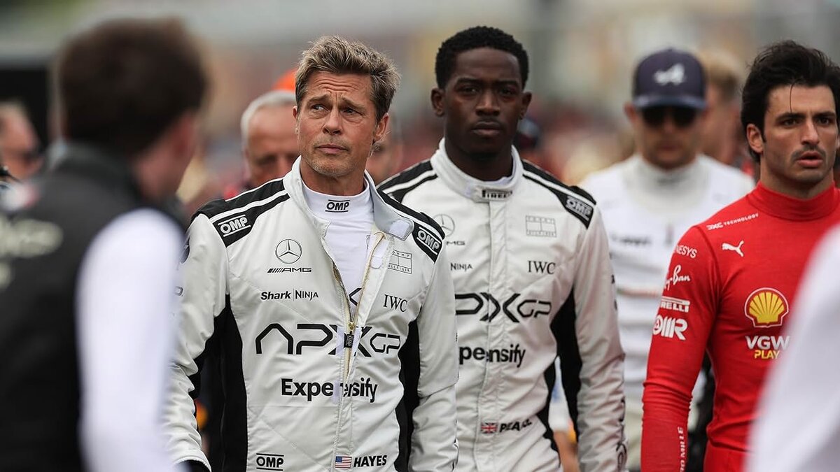 Brad Pitt, Damson Idris, F1