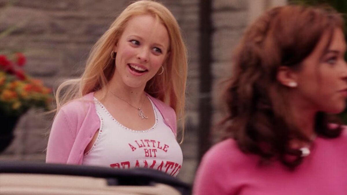 Regina George (Rachel McAdams) karakterére a Bajos csajok című filmből a tipikus nárcisztikus tinédzserként szoktak hivatkozni