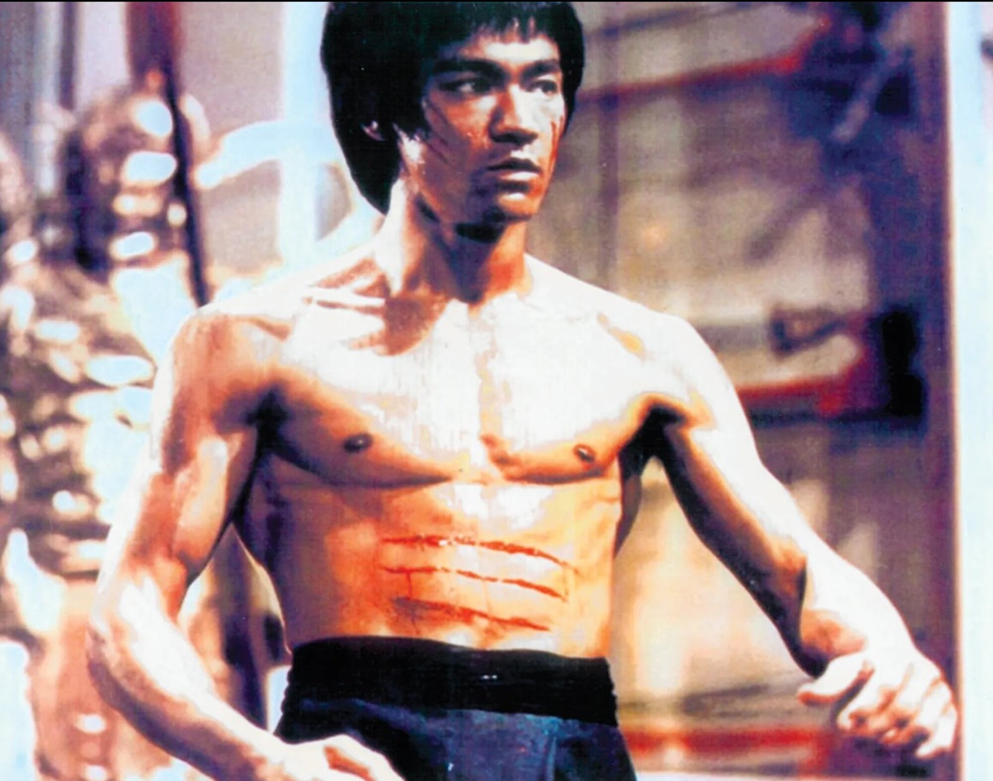 Bruce Lee A sárkány közbelép című filmben.