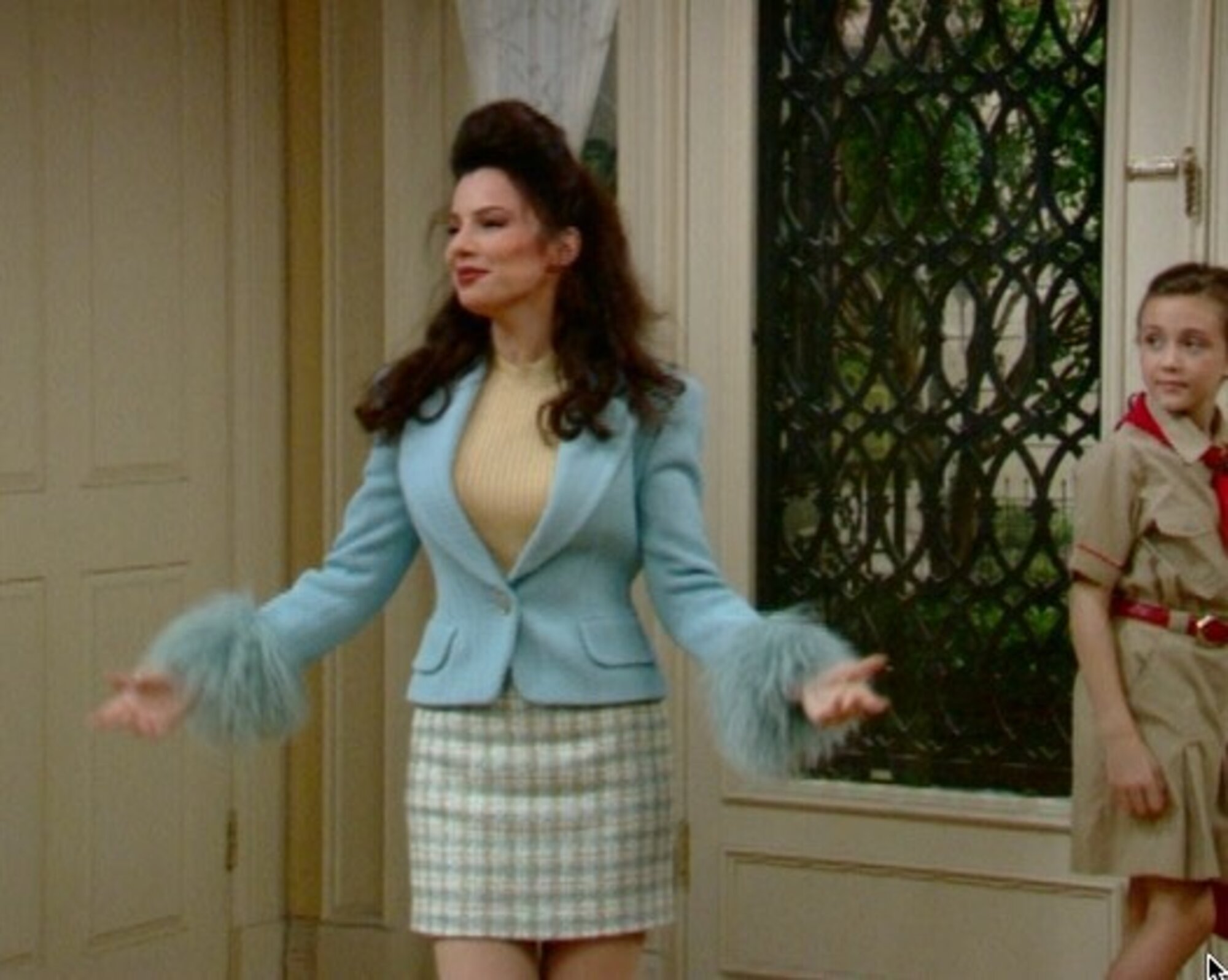 Fran Drescher Fran Fine-ként a Dadus című sorozatban.