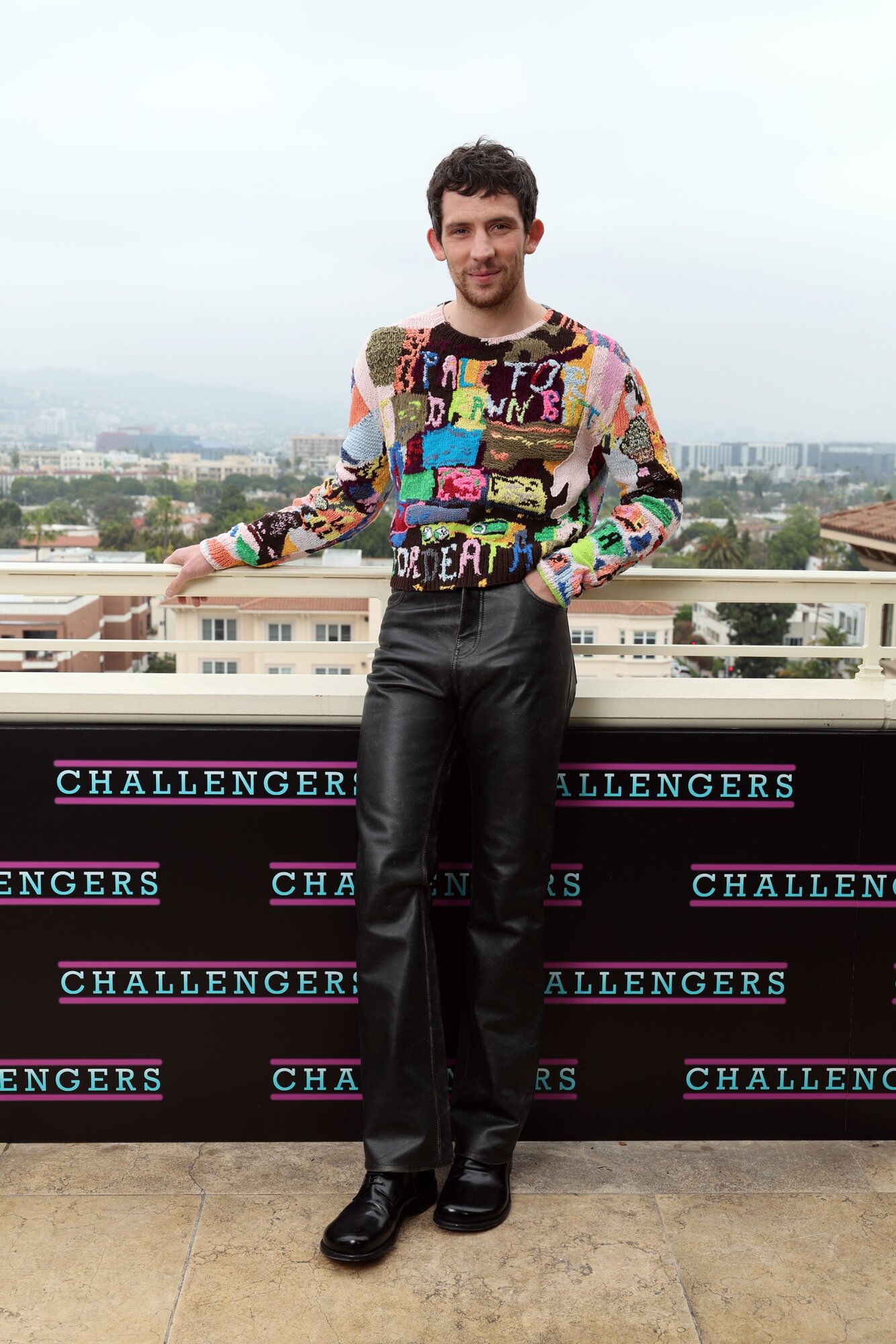 Josh O'Connor a Los Angeles-i "Challengers" turnén 2024. április 20-án a kaliforniai Beverly Hillsben. (Fotó: Eric Charbonneau/Getty Images for Amazon MGM Studios)