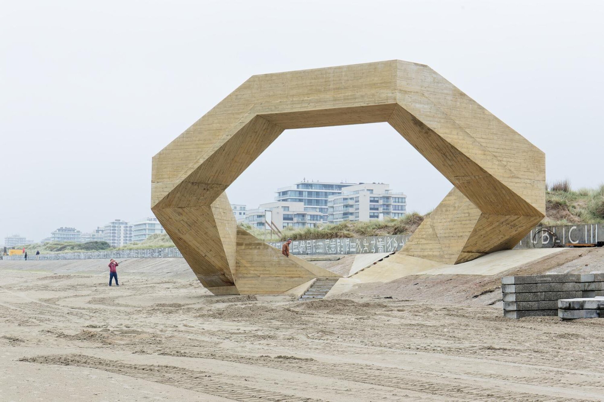 A Westerpunt kilátó Belgiumban