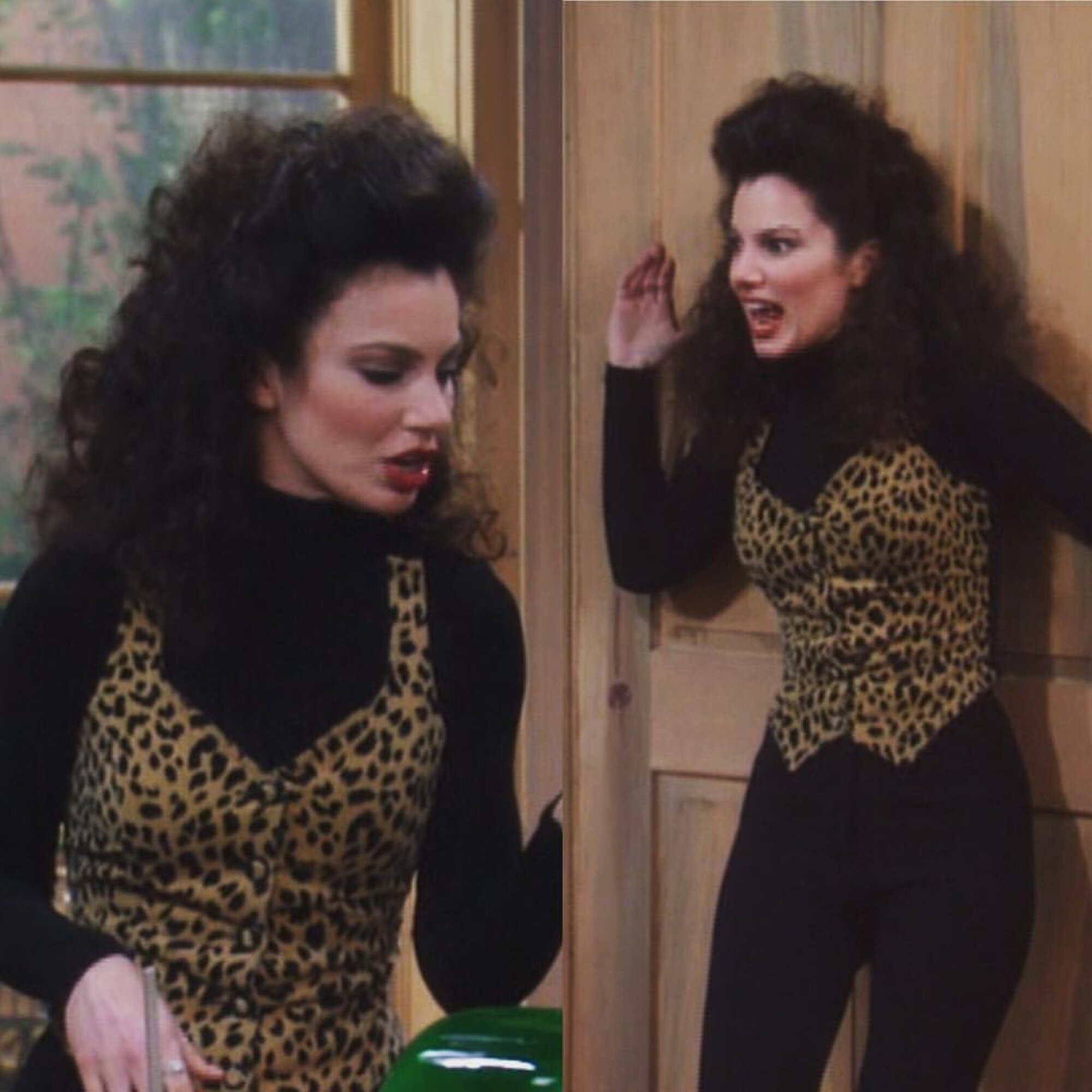 Fran Drescher Fran Fine-ként a Dadus című sorozatban.