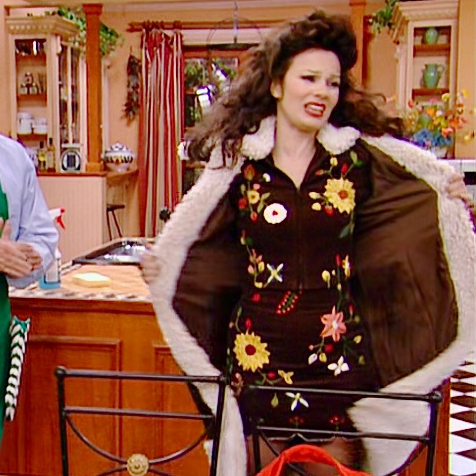 Fran Drescher, mint Fran Fine a Dadus cíű sorozatban.