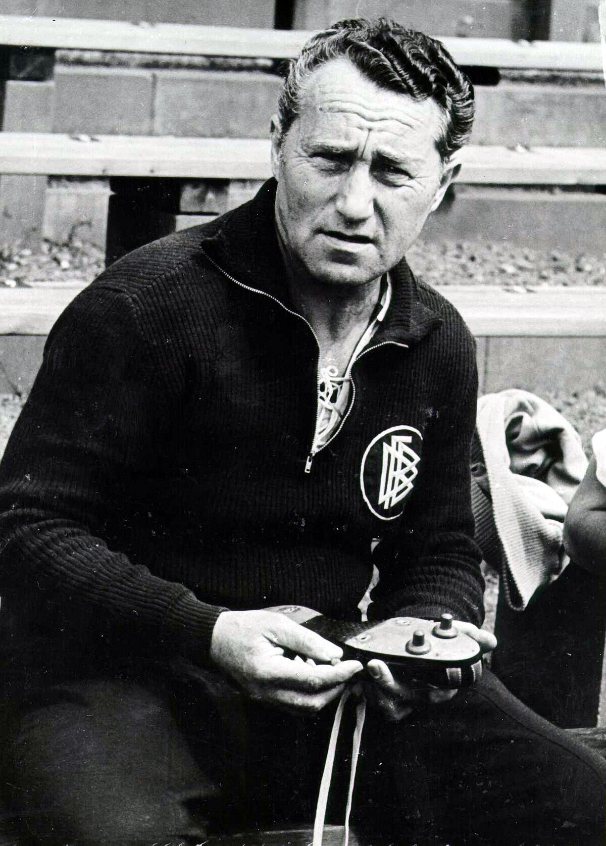 Adolf 'Adi' Dassler az 50-es években